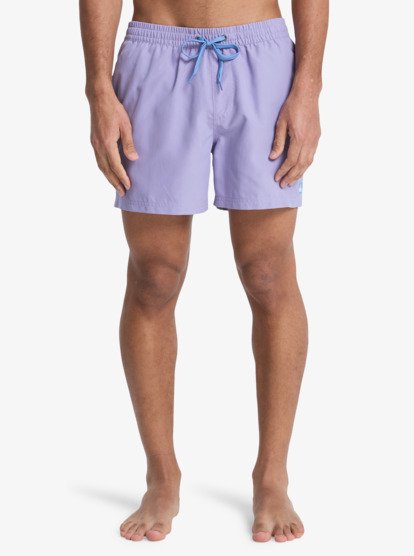Quiksilver Everyday Solid Volley 15" Swim Shorts in Daybreak