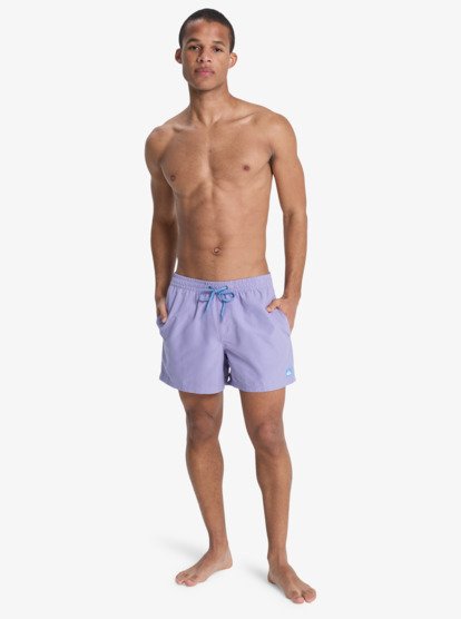 Quiksilver Everyday Solid Volley 15" Swim Shorts in Daybreak