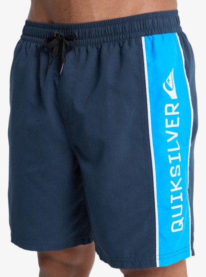 Quiksilver Everyday Clicker Volley 17" Swim Short in Dark Navy