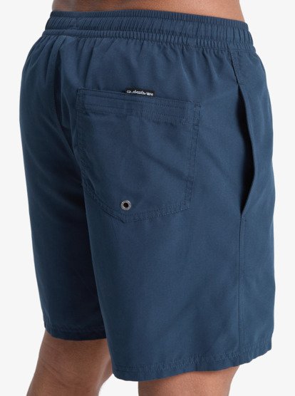Quiksilver Everyday Clicker Volley 17" Swim Short in Dark Navy