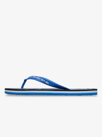 Quiksilver Molokai Screen Flip Flops in Dark Navy