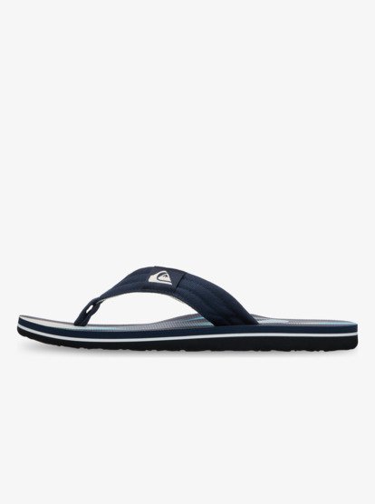 Quiksilver Molokai Layback Flip Flops in Aqua Holmes