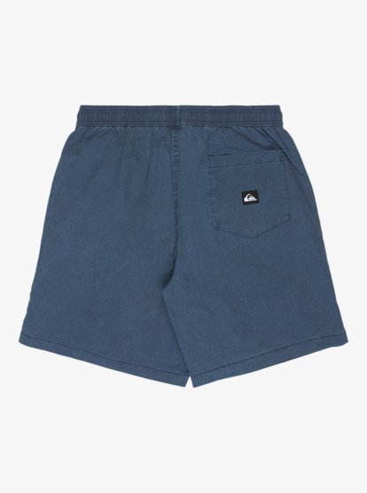 Quiksilver Taxer 19" Elasticated Shorts in Dark Navy