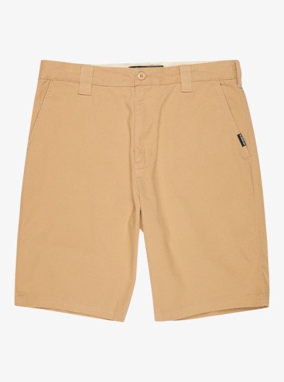 Quiksilver Union Straight 20" Shorts in Khaki