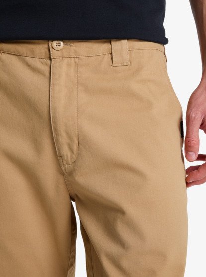 Quiksilver Union Straight 20" Shorts in Khaki