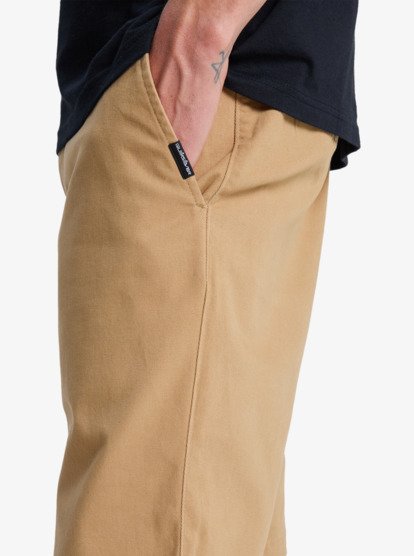 Quiksilver Union Straight 20" Shorts in Khaki