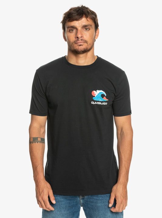 Quiksilver Ocean Bed T-Shirt in Black