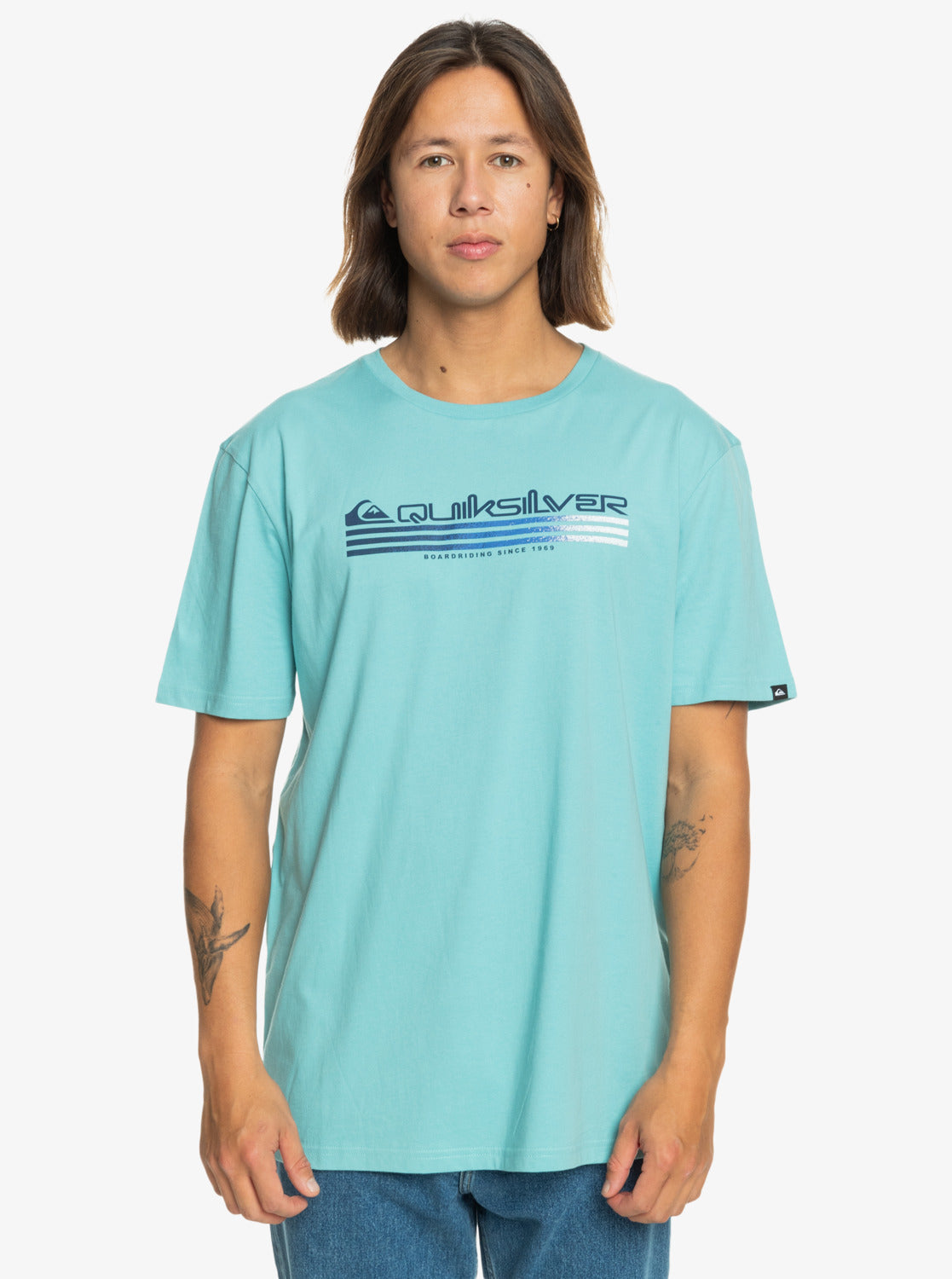 Quiksilver Omni Fill T-Shirt in Marine Blue