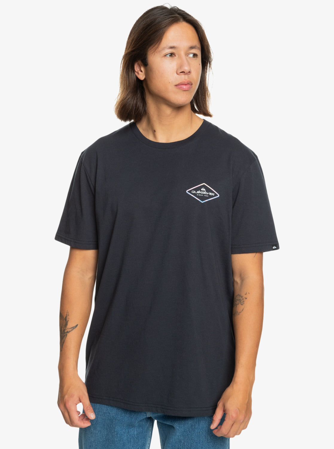 Quiksilver Omni Lock T-Shirt in Dark Navy