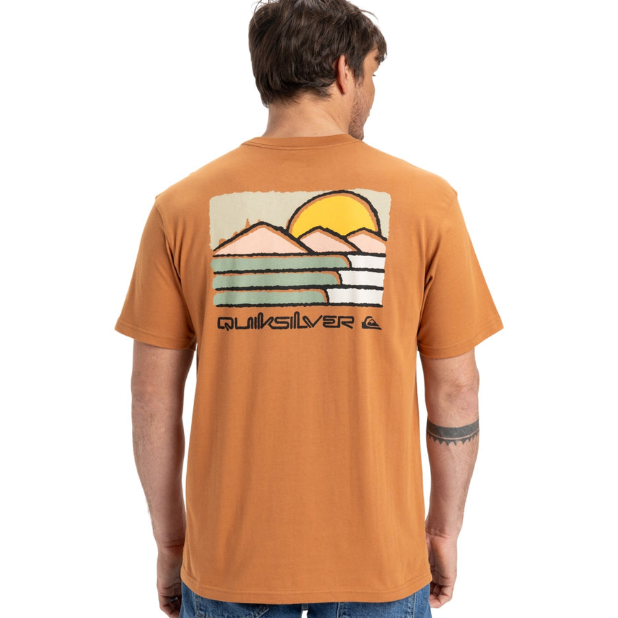 Quiksilver Future Islands T-Shirt in Bran