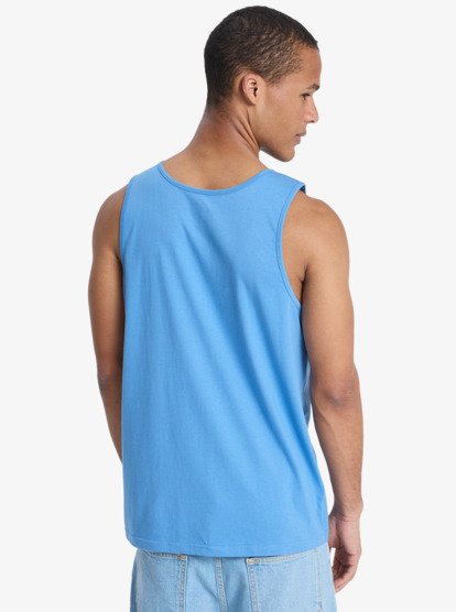 Quiksilver EV Comp Logo Muscle Tank in Riviera