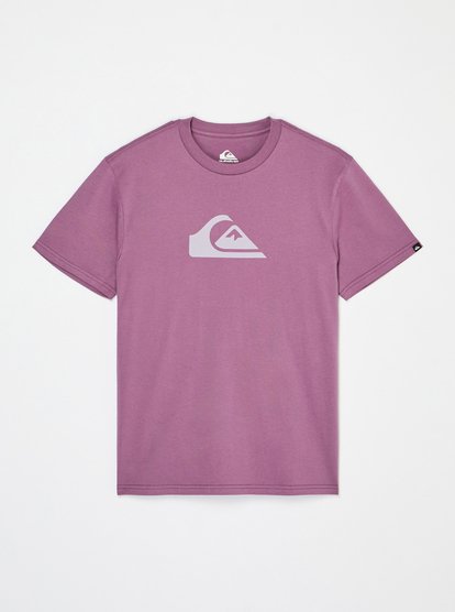 Quiksilver Comp Logo T-Shirt in Grape Jam