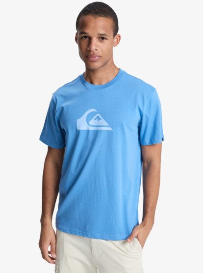 Quiksilver EV Comp Logo T-Shirt in Riviera