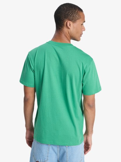 Quiksilver EV Comp Logo T-Shirt in Leprechaun