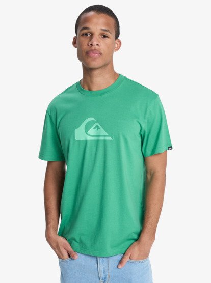 Quiksilver EV Comp Logo T-Shirt in Leprechaun