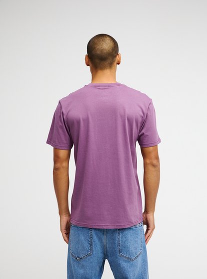 Quiksilver Comp Logo T-Shirt in Grape Jam