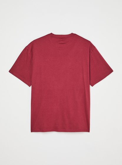 Quiksilver Salt Water T-Shirt in Oxblood Red