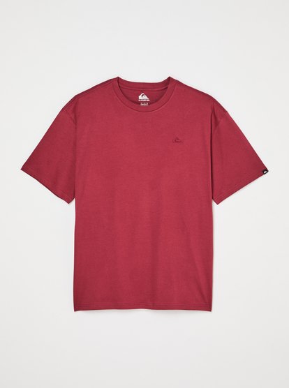Quiksilver Salt Water T-Shirt in Oxblood Red