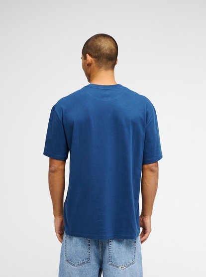 Quiksilver Salt Water Pocket T-Shirt in Dark Denim