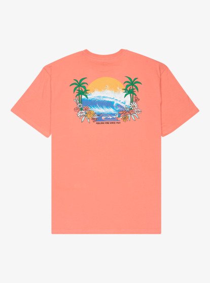 Quiksilver EV Barrel Paradise T-Shirt in Desert Sand