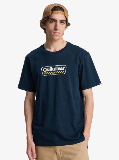 Quiksilver Starting Grid T-Shirt in Dark Navy