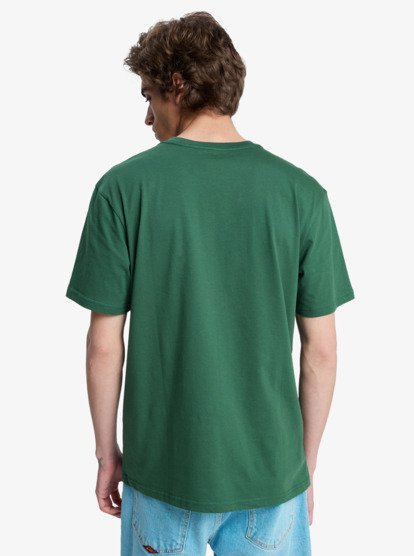 Quiksilver EV Horizon Fade T-Shirt in Forest