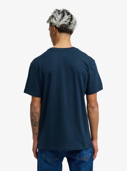 Quiksilver EV Horizon Fade T-Shirt in Dark Navy