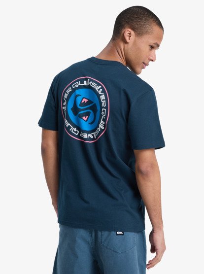 Quiksilver EV Duality T-Shirt in Dark Navy