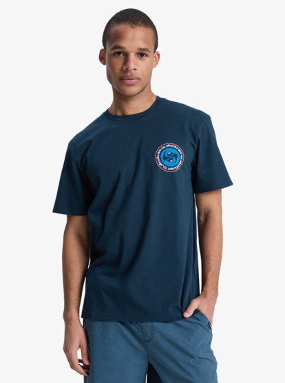 Quiksilver EV Duality T-Shirt in Dark Navy