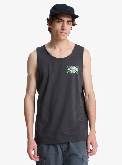 Quiksilver EV Starfish Stamp Tank in Tarmac
