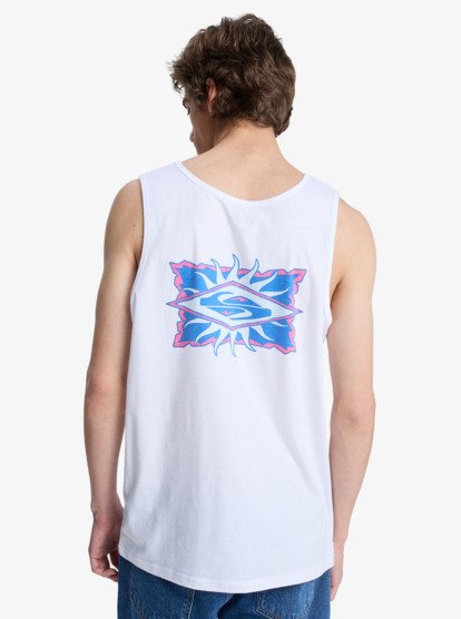 Quiksilver EV Starfish Stamp Tank in White