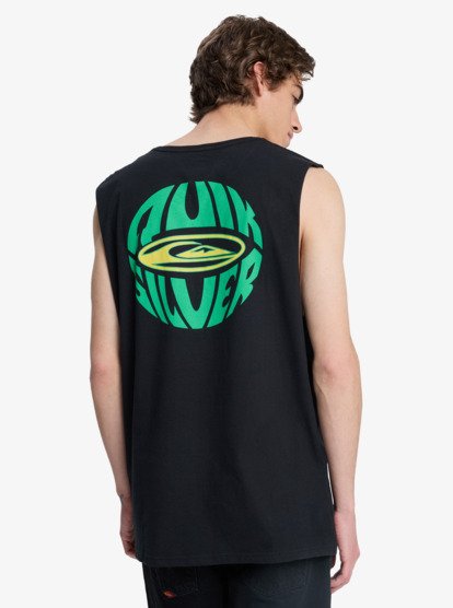 Quiksilver EV Quikglobe Muscle Tank in Black
