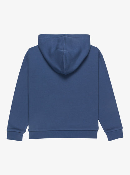 Roxy Surf Feeling Girls Hoodie in Vintage Indigo