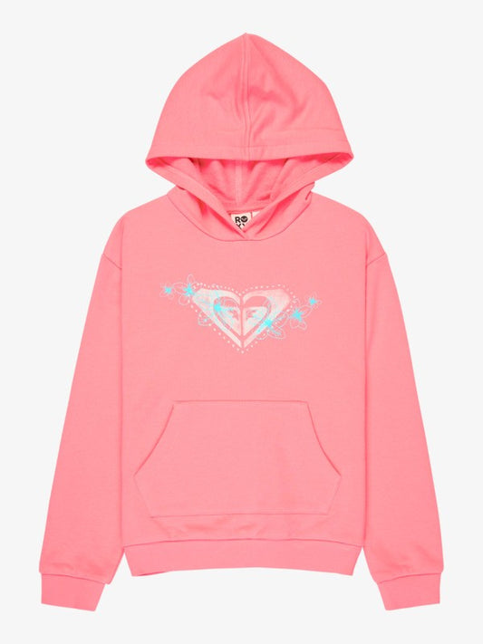 Roxy Surf Feeling Girls Hoodie in Plumeria