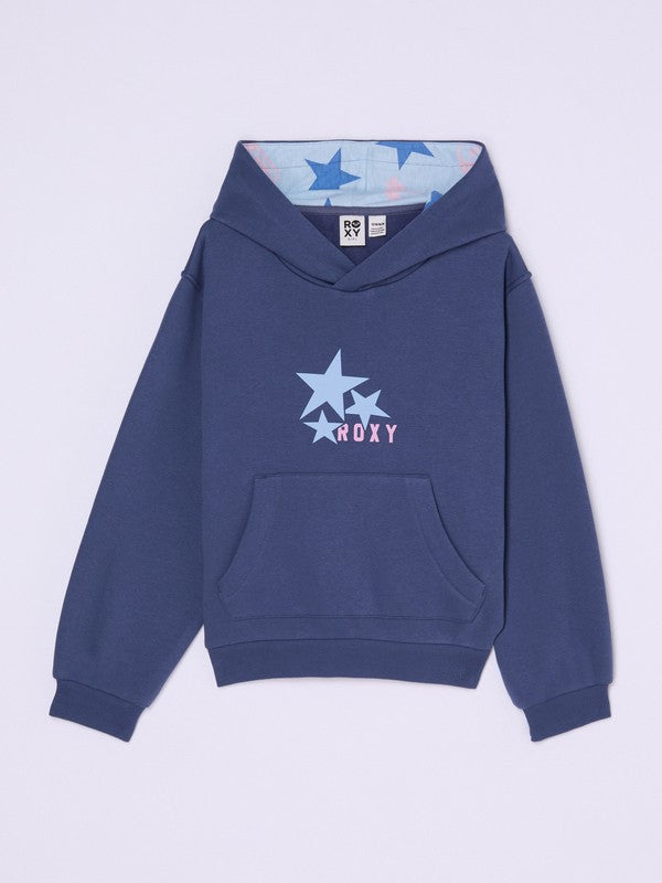 Roxy Hope You Trust Blue Relaxed Hoodie