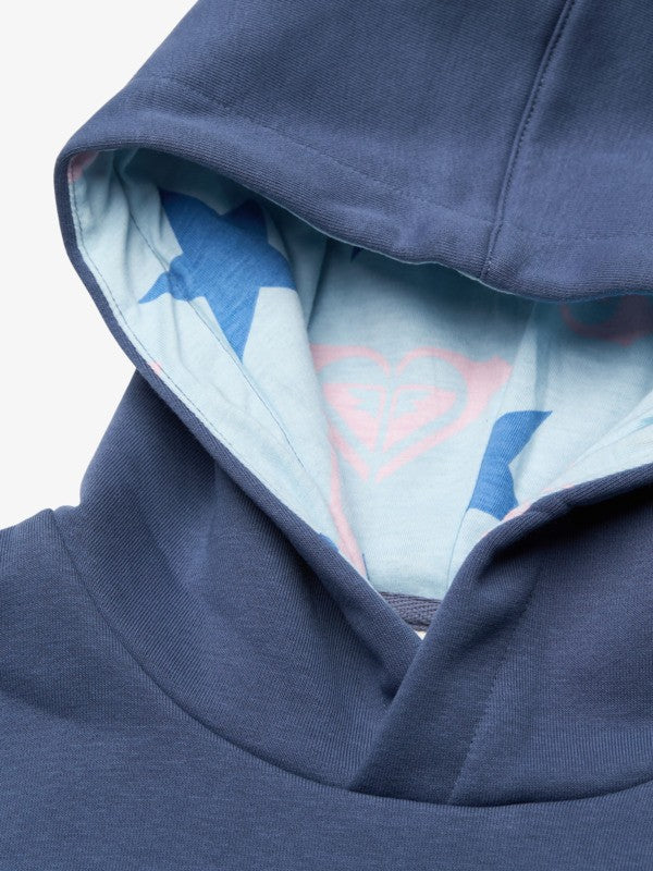 Roxy Hope You Trust Blue Relaxed Hoodie