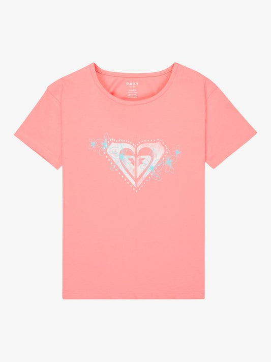 Roxy Lily Regular Night Girls T-Shirt in Plumeria