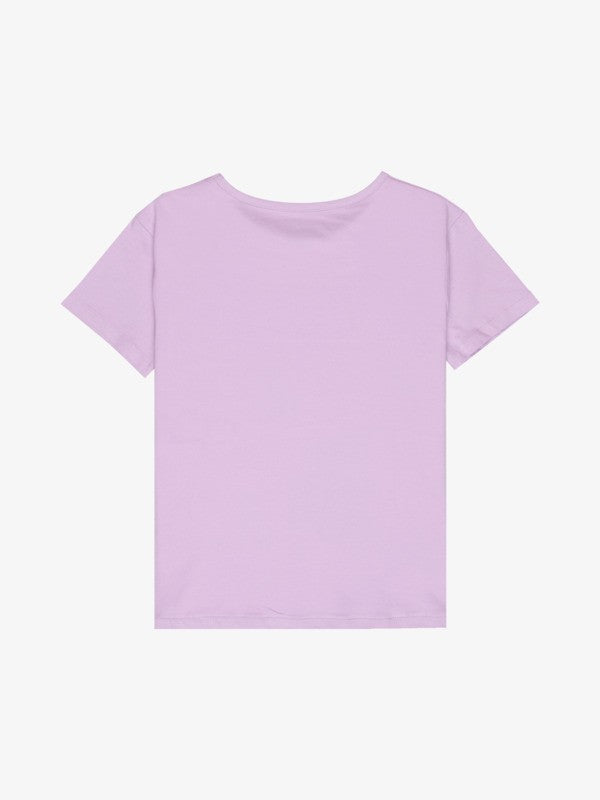 Roxy Lily Regular Night Girls T-Shirt in Crocus Petal