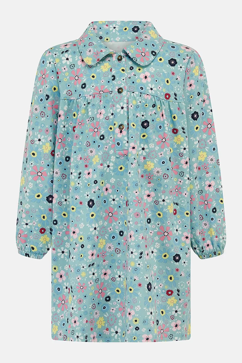 Lighthouse Erica Dress in Pastel Teal