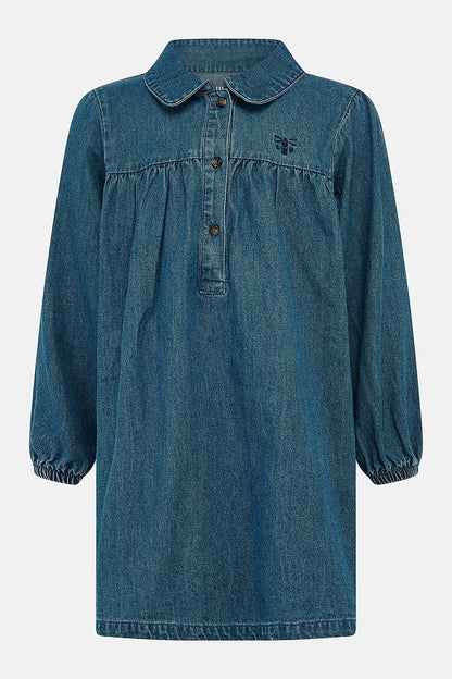 Lighthouse Erica Dress in Washed Denim