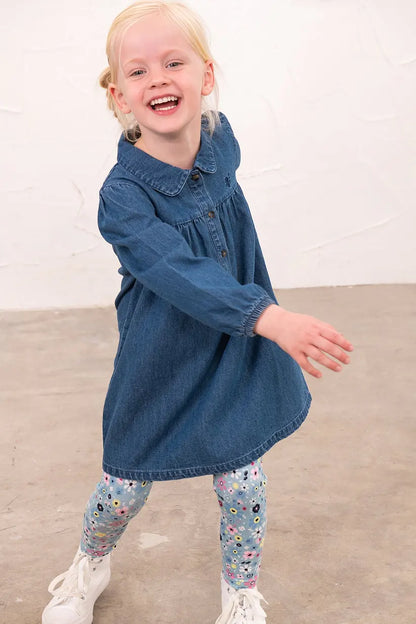 Lighthouse Erica Dress in Washed Denim
