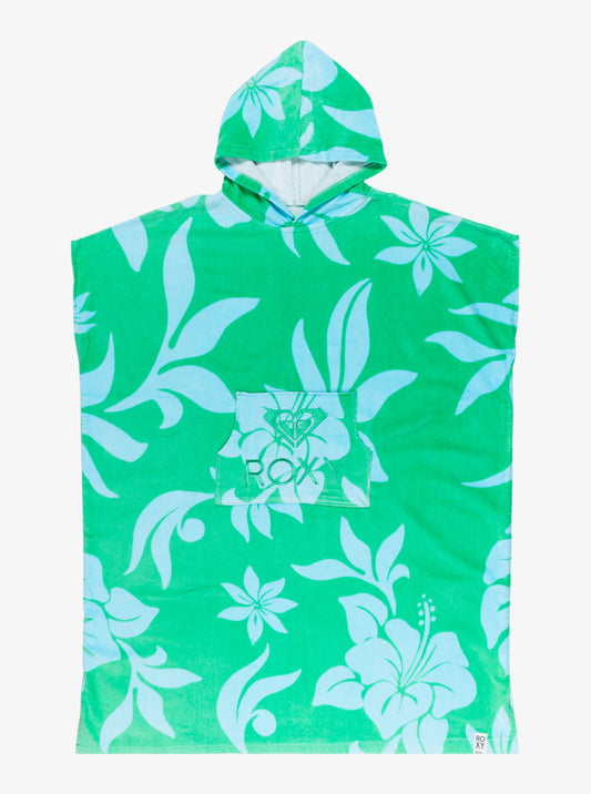 Roxy Stay Magical Printed Poncho in Atomizer Hula Hibiscus Swim