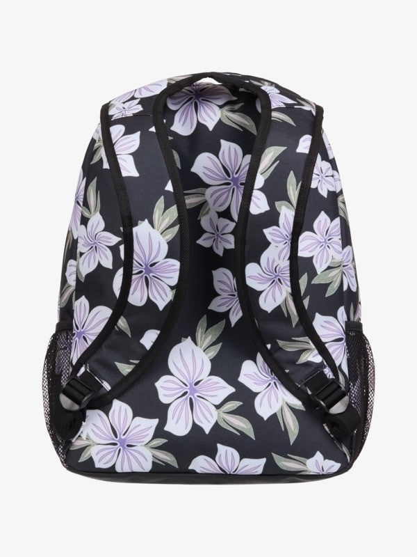Roxy Shadow Swell Printed Backpack in Oil Green Of The Pacific