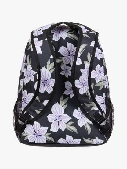 Roxy Shadow Swell Printed Backpack in Oil Green Of The Pacific