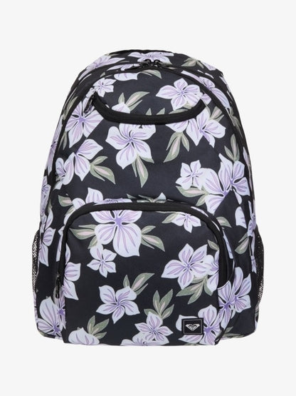 Roxy Shadow Swell Printed Backpack in Oil Green Of The Pacific