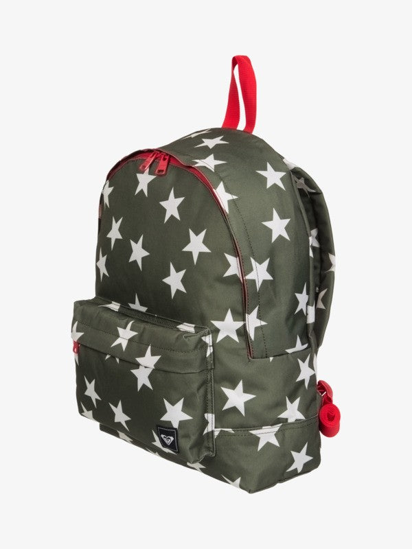 Roxy Sugar Baby Bottle Backpack in Winter Moss