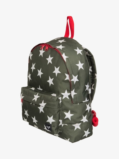 Roxy Sugar Baby Bottle Backpack in Winter Moss