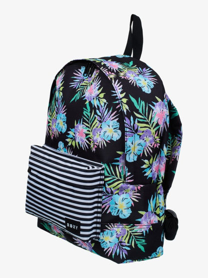 Roxy Sugar Baby Bottle Backpack in Anthracite Aquarella