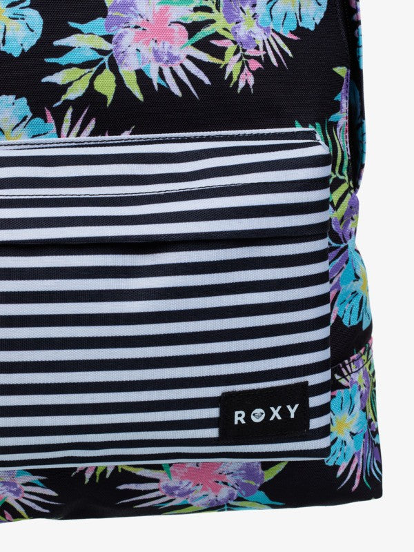 Roxy Sugar Baby Bottle Backpack in Anthracite Aquarella