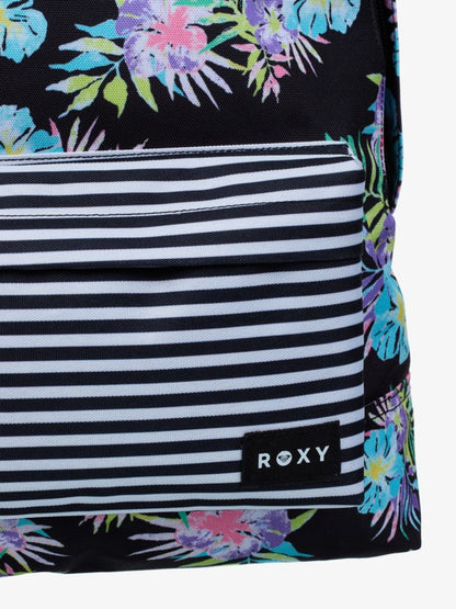 Roxy Sugar Baby Bottle Backpack in Anthracite Aquarella